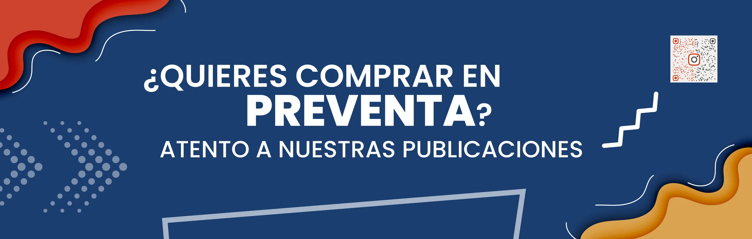 ¿Quieres comprar en preventa? Atento a nuestras publicaciones